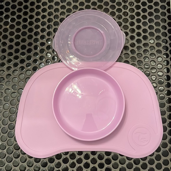 NWOT Twistshake Click Mat + Plate Pastel Purple - Picture 5 of 5